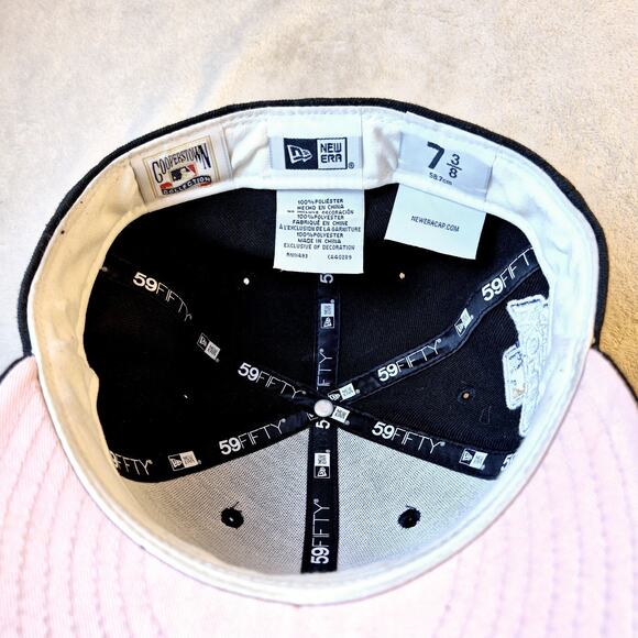 New Era 59Fifty MLB SF Giants 2010 World Series Hat Cap 7 3/8 Fitted On Field - Picture 10 of 10